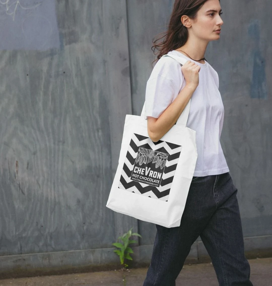 Chevron Cotton Bag