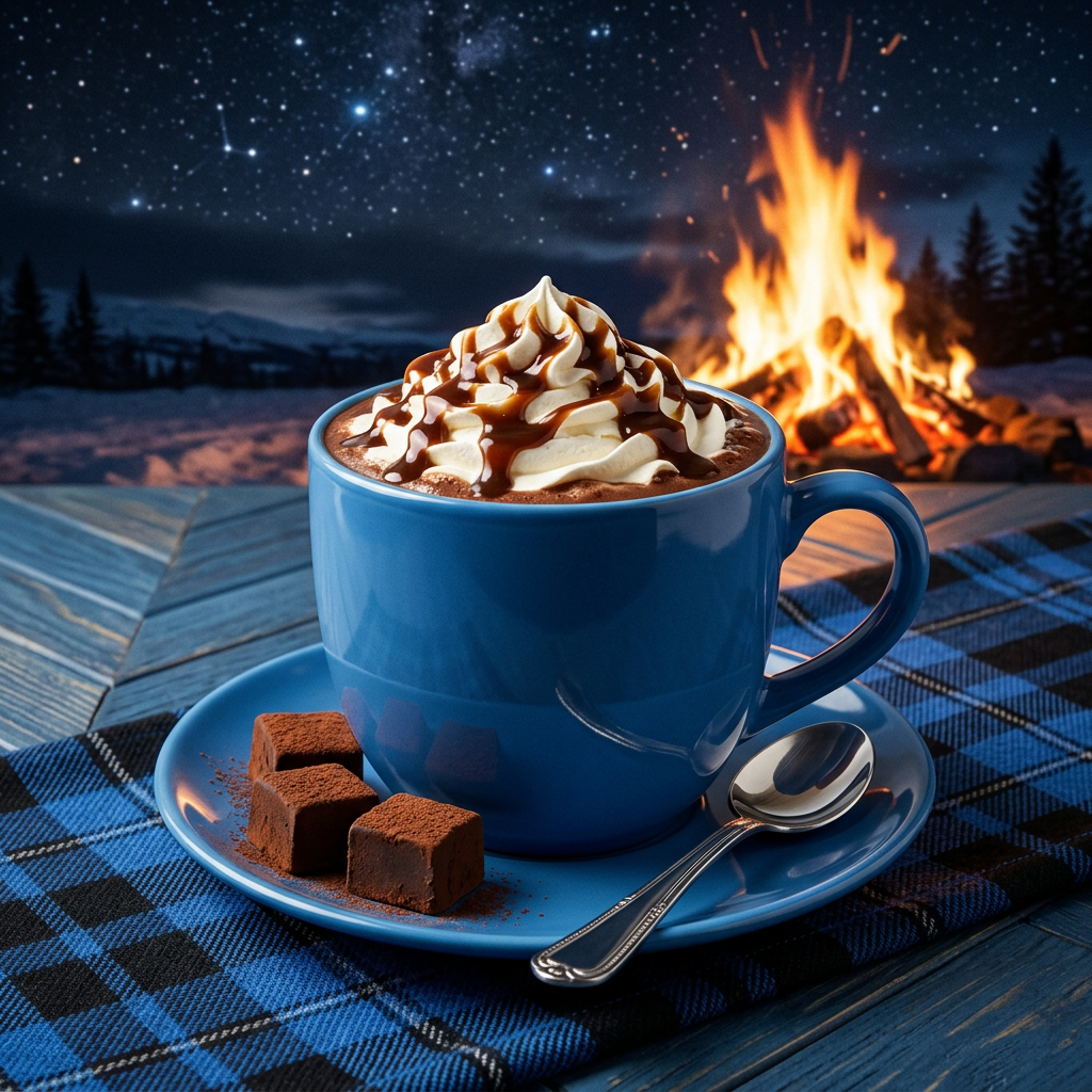 54% DARK TRUFFLE Premium Hot Chocolate - Chevron Chocolate Company