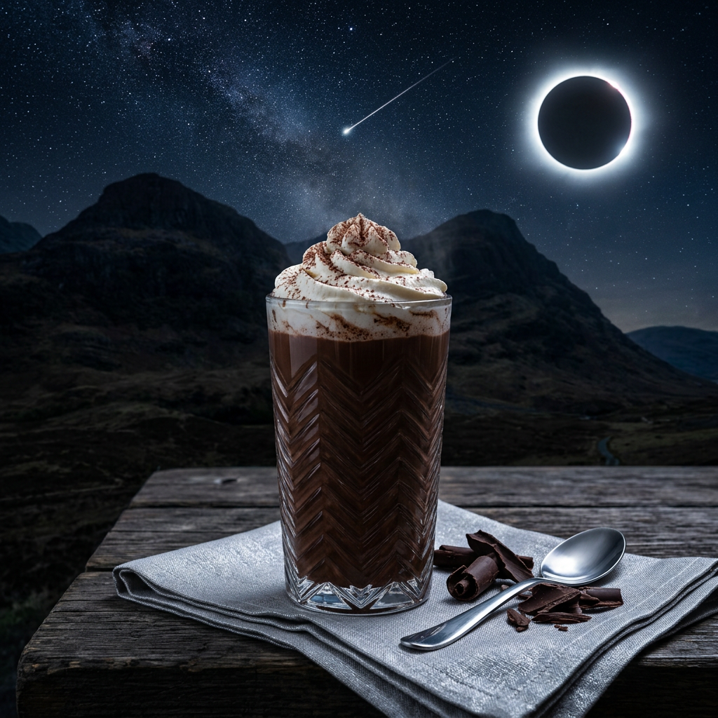 54% DARK TRUFFLE Premium Hot Chocolate - Chevron Chocolate Company